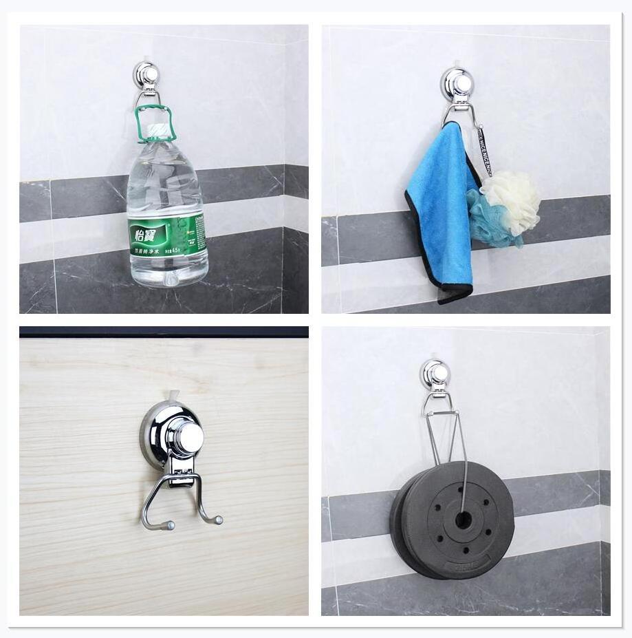 Strong Powerful Suction Cup Wall Mount Hooks Vacuum Super Suction Cup Hook Holder Coat Hook