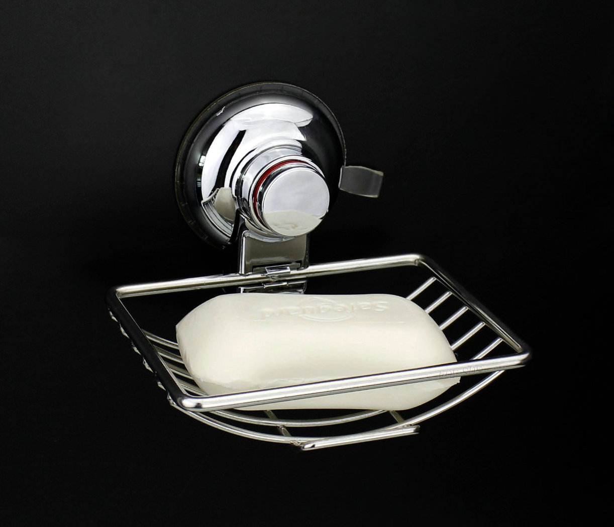 Shower room suction cup soap dish bathroom accessories soap rack hanging shower soap holder