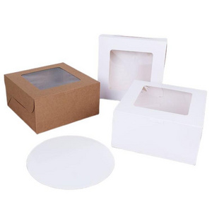 Clear Window Cake Box Pizza Box Baking Cake Packing Box