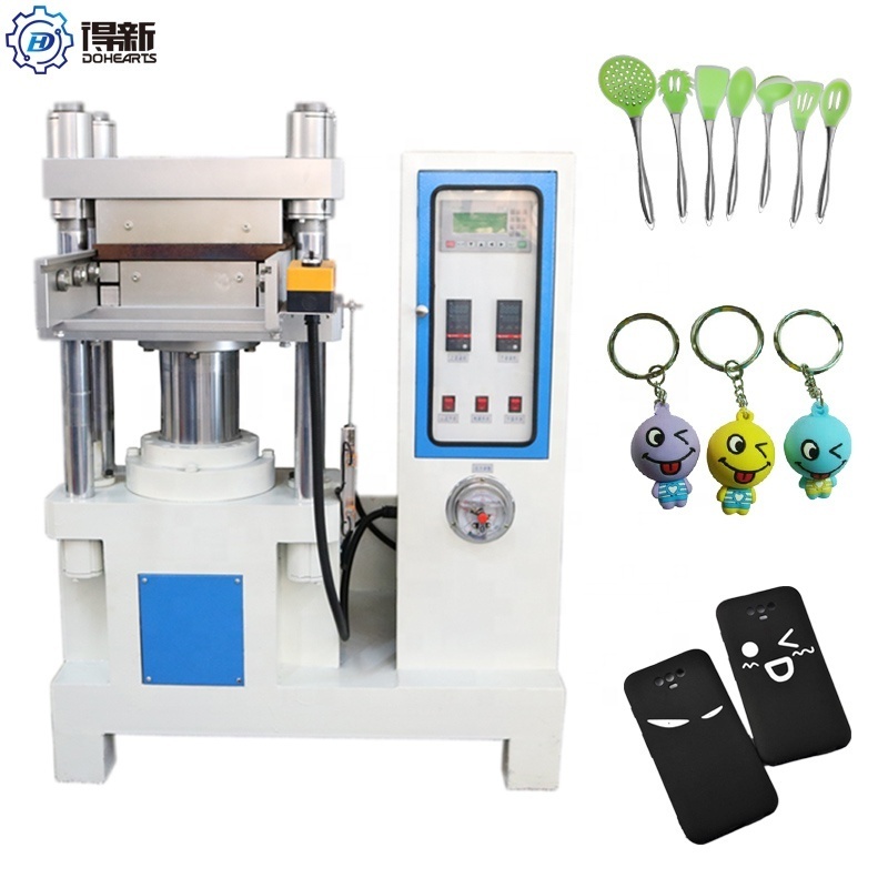 Solid silicone debossed/embossed wristband making machine for sale