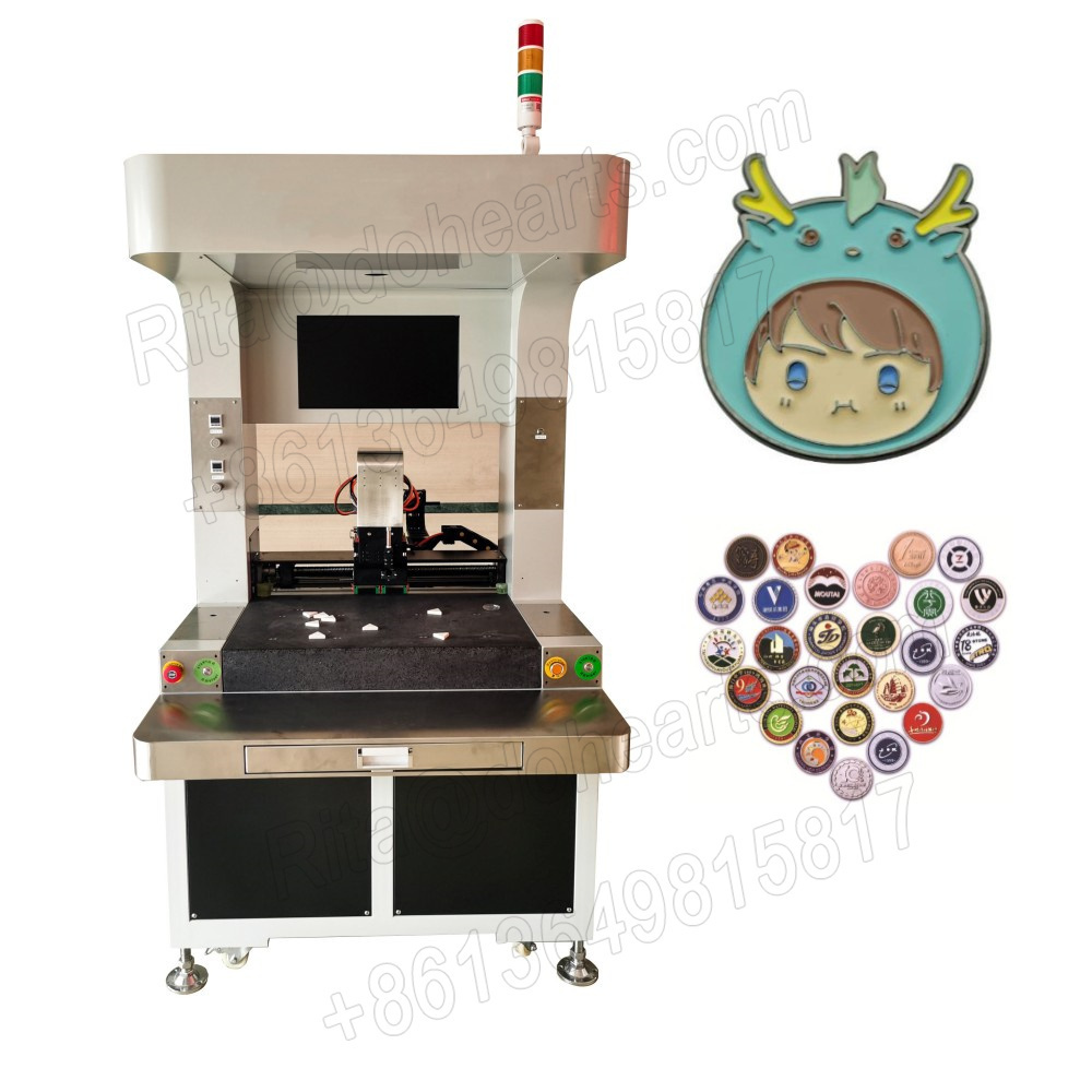 Hot Selling Simple Desktop CCD Vision Dispenser Robot PCB board red glue/printing solder paste jetting glue dispenser