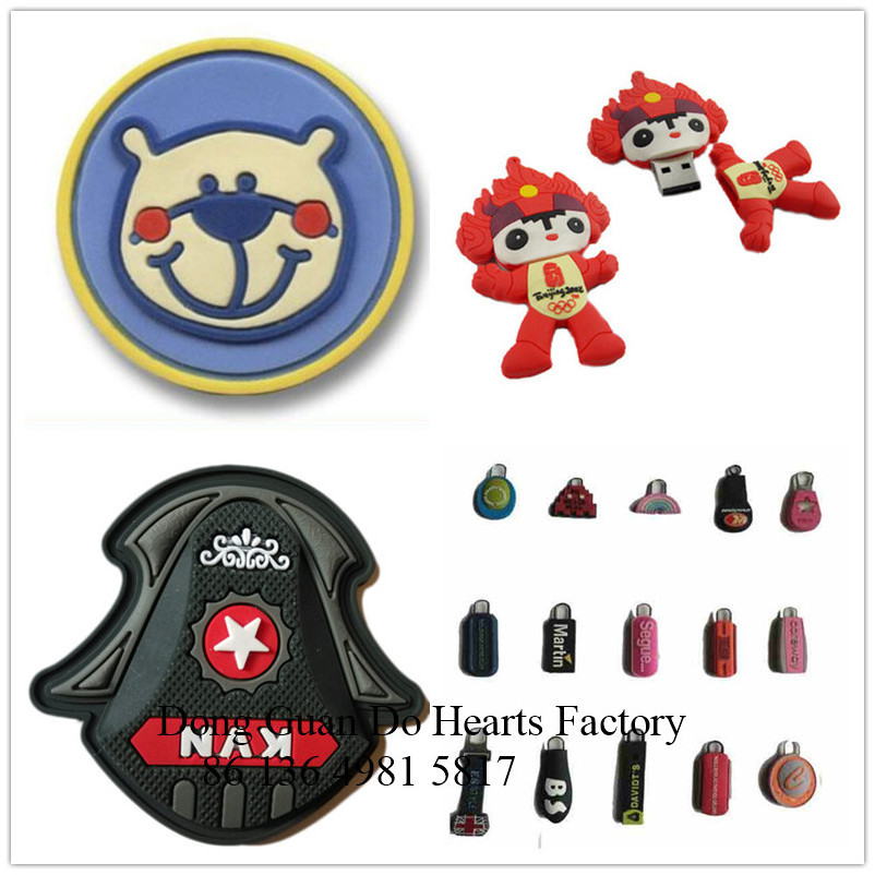 High quality 3D PVC rubber keychain making machine