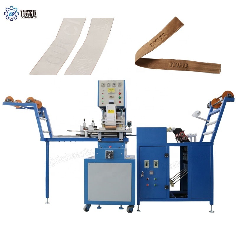 Silicone Embossed Print textile Embossing transfert manufacturing impression logo automatic T Shirt making t-shirt machine