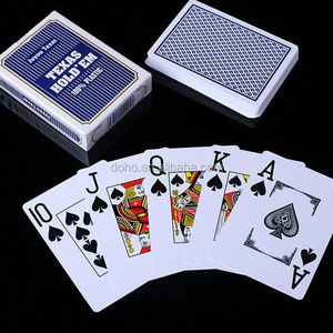 Custom Hot selling Casino Playing Cards Colorful weighted playing cards Glossy casino poker cards ---DH20548