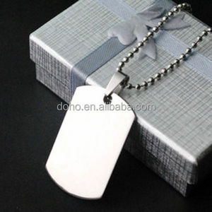 Hot sales Steel Type dog tag blank