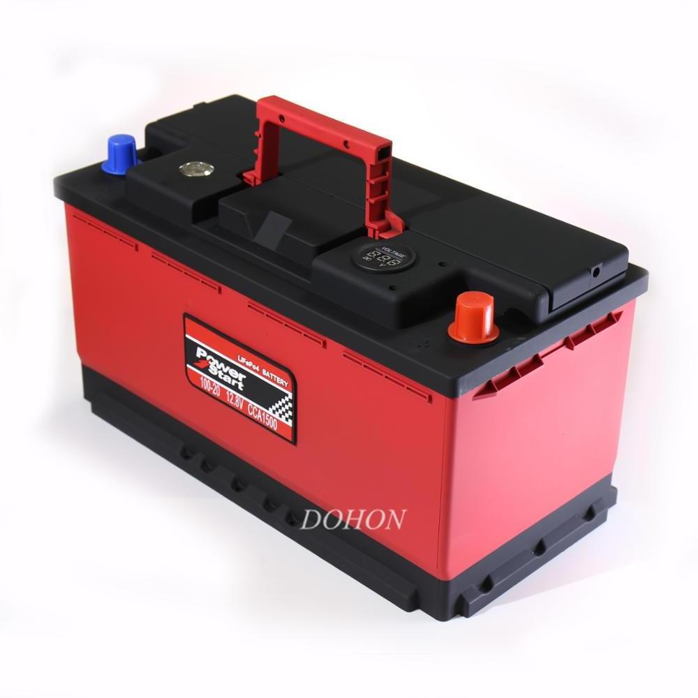 2 years Warranty and 12V 100-20 Voltage Car Battery Automotive lithium Battery for car, truck, boat, motorcycle