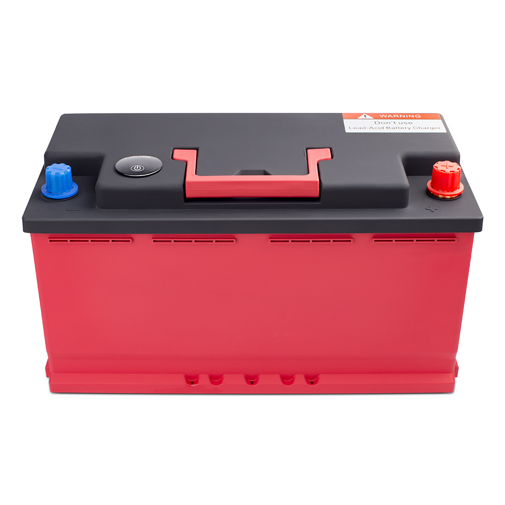 12v 100ah Storage lithium battery for RV golf cart Dry Charged Battery deep cycle New Auto Hybrid Electric vehicle Car battery