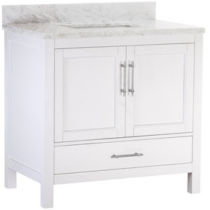 White Bathroom Vanity, 36" 48" 60" 72"