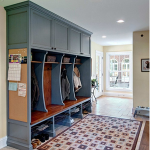 Modern design entry pantry cabinet for mudroom