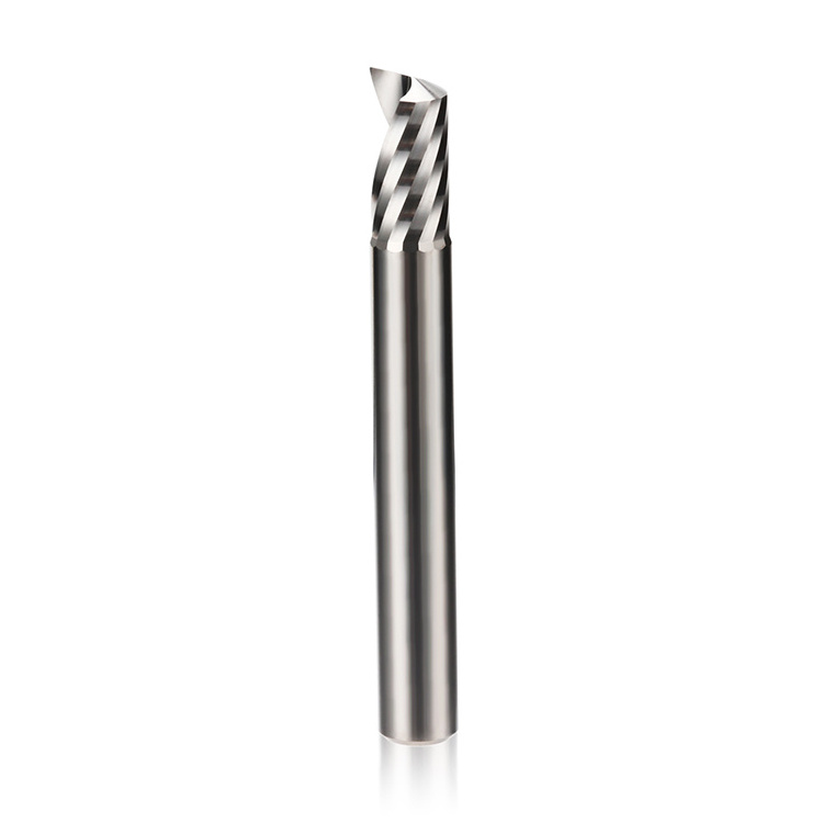 DOHRE High Quality Single Flute CNC Tool Aluminum Router Bits End Mills Milling Cutter For Aluminum Cutting