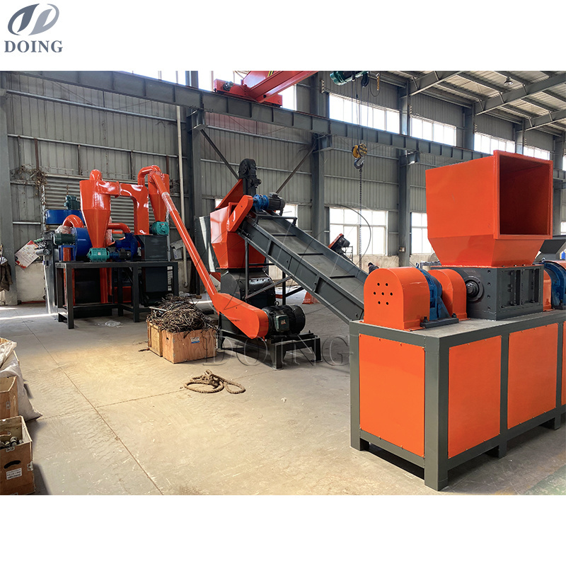 Air Conditioner Radiator Recycling Production Line Car Radiator Copper And Aluminum Separator Waste Radiator Recycling Machine