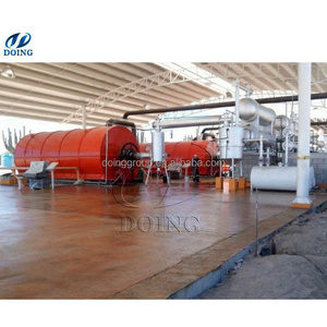 Batch/Fully Continuous 15 20 ton tire pyrolysis machine in china pyrolysis plant for tire recycling to fuel oil