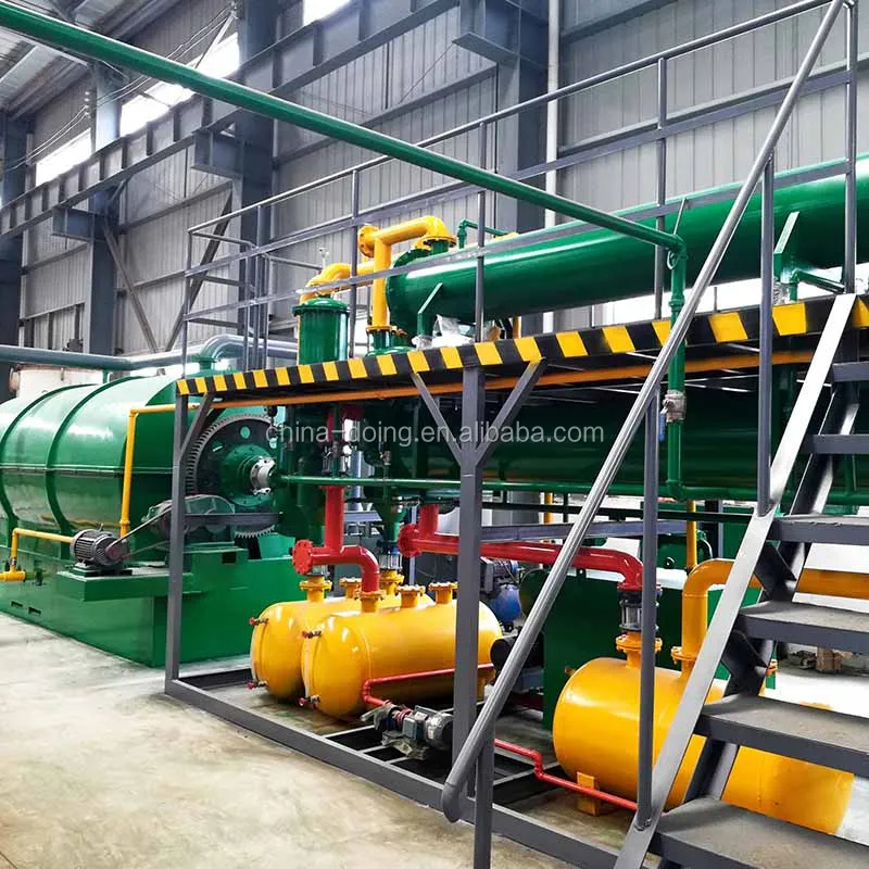 High Efficiency DOING Waste Oil sludge pyrolysis plant to seperate fuel oil water sludge oil separator