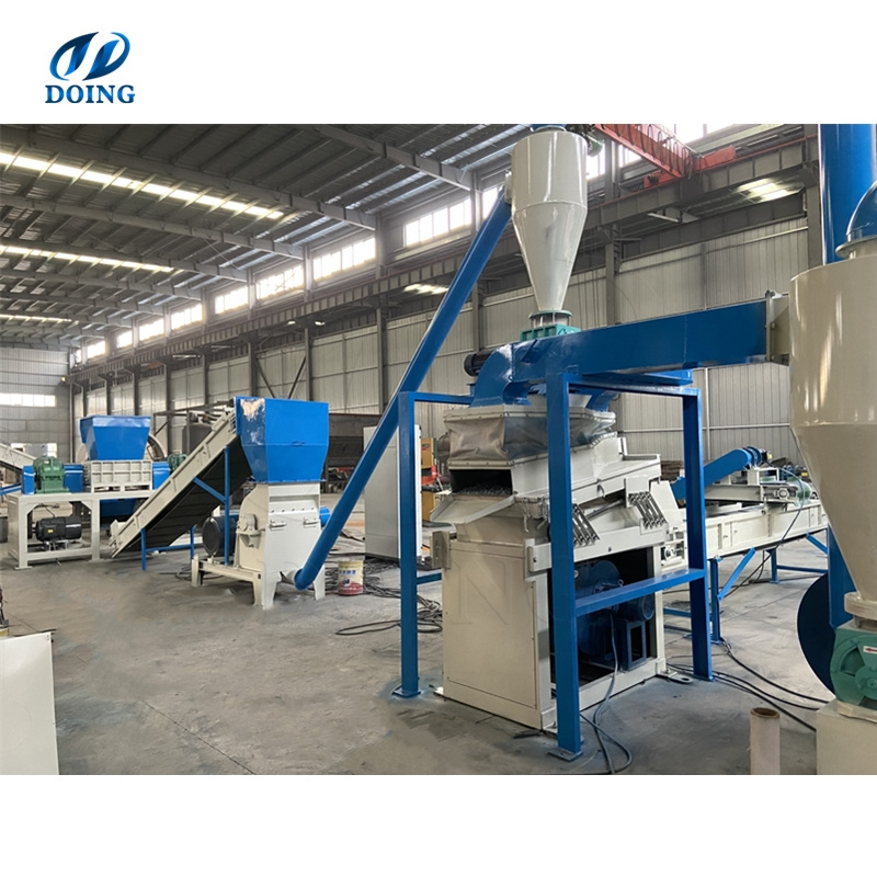 Air Conditioner Radiator Recycling Production Line Car Radiator Copper And Aluminum Separator Waste Radiator Recycling Machine