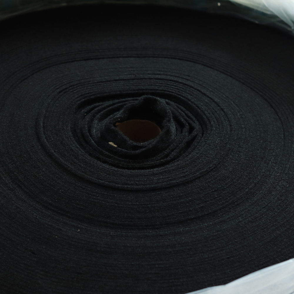 ZAME Best And Cheapest Activated Carbon Fiber Fabric Felt 100% Viscose Activated Carbon Cotton Fabric Felt Roll