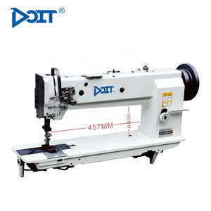 DT4420HL-18 DOIT long arm double needle compound feed industrial lockstitch flat bed sewing machine maquina de coser