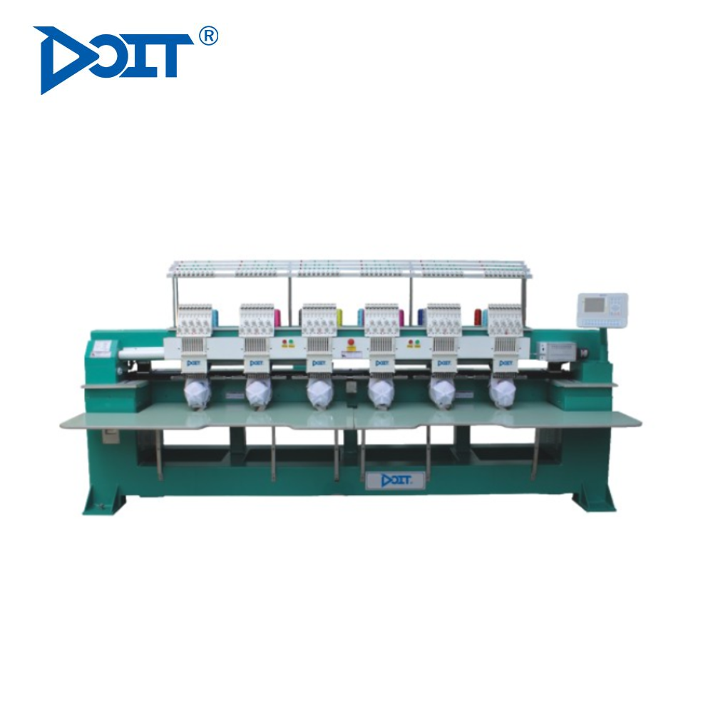 DT 906C High Speed 6 Head Computerized Embroidery Machine Industrial Sewing Machine For Garment