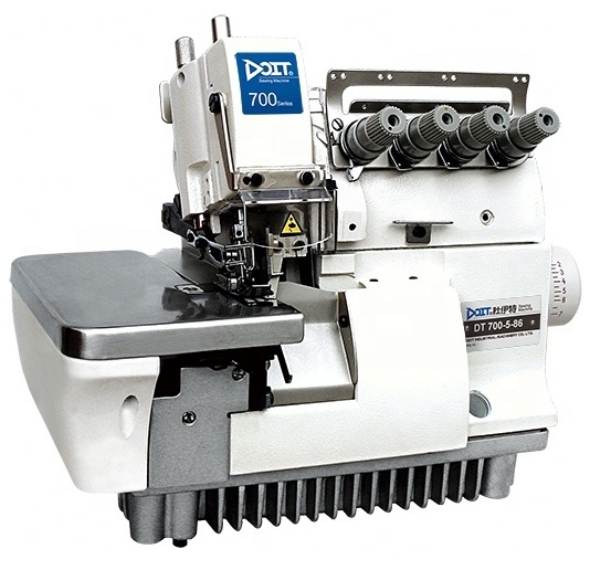 DT 700-5 High speed 5 thread overlock sewing machine industrial walking foot sewing machine