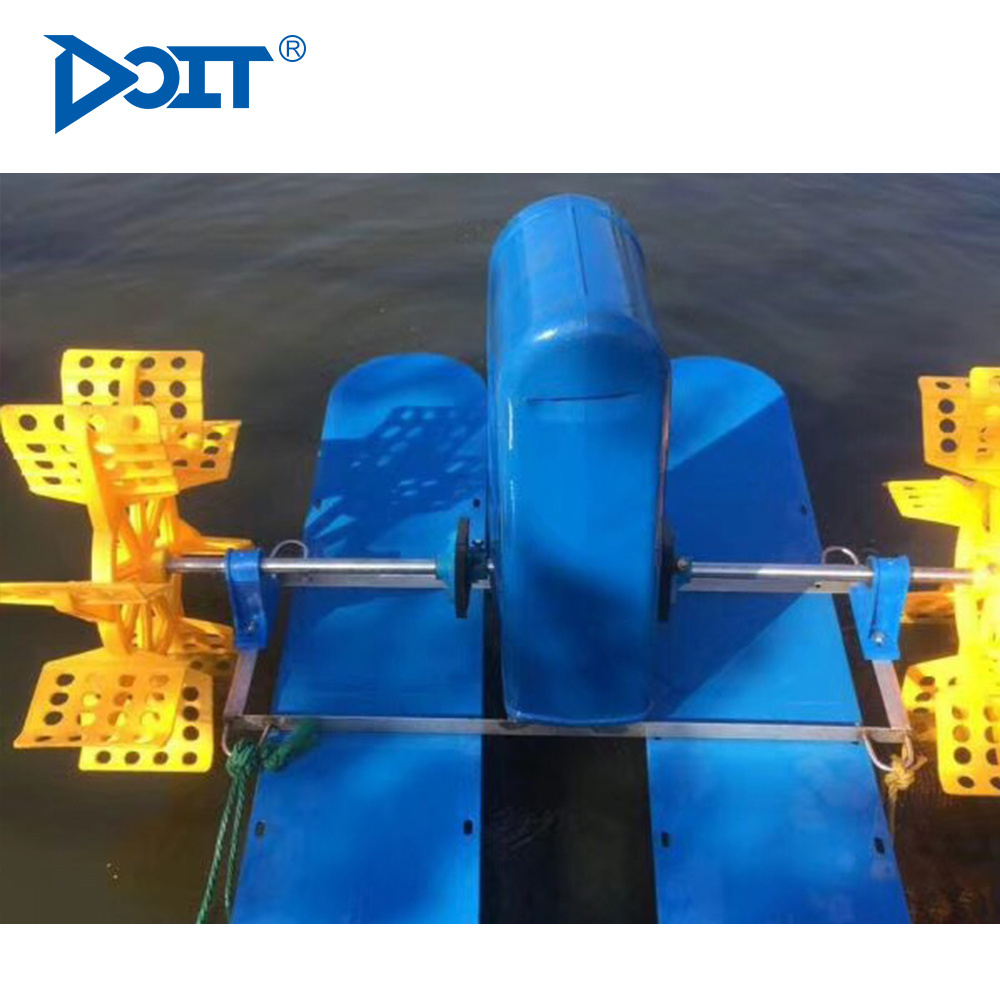 DT-0.75 Aquaculture Aeration System 2HP Paddle Wheel Aerator Shrimp Farming Aerators