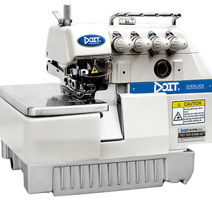 DT 757F High speed 5 thread flat bed overlock sewing machine industrial price for garment