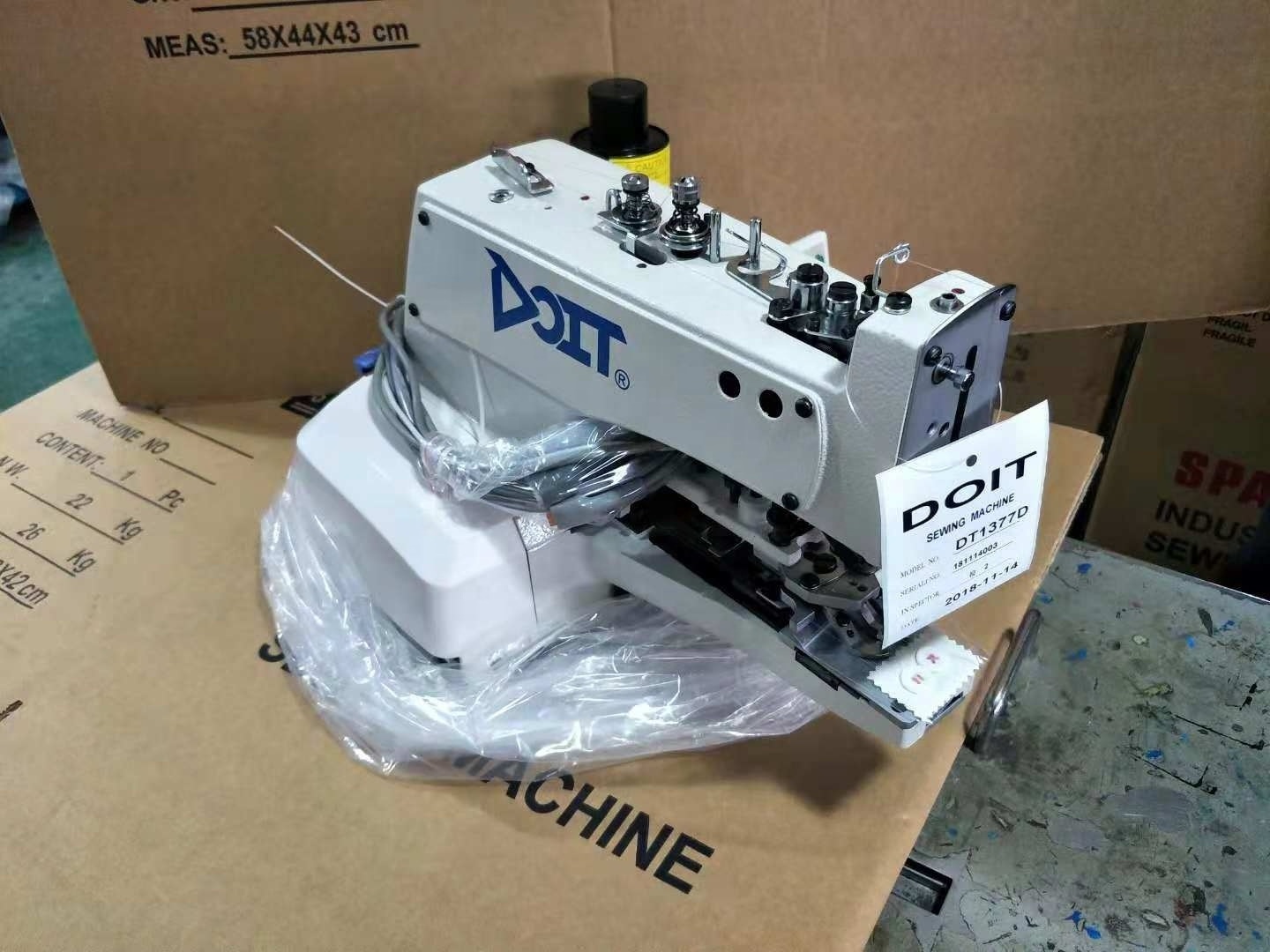 DT1377D DOIT High Speed Direct Drive Button Attaching Industrial Sewing Machine Price