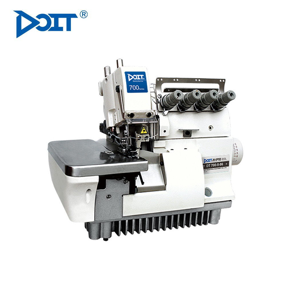 DT 700-5 High speed 5 thread overlock sewing machine industrial walking foot sewing machine