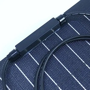 Dokio  12V 100W 200W Black Flexible Monocrystalline Solar Panel For Car Battery & Boat & Home kit