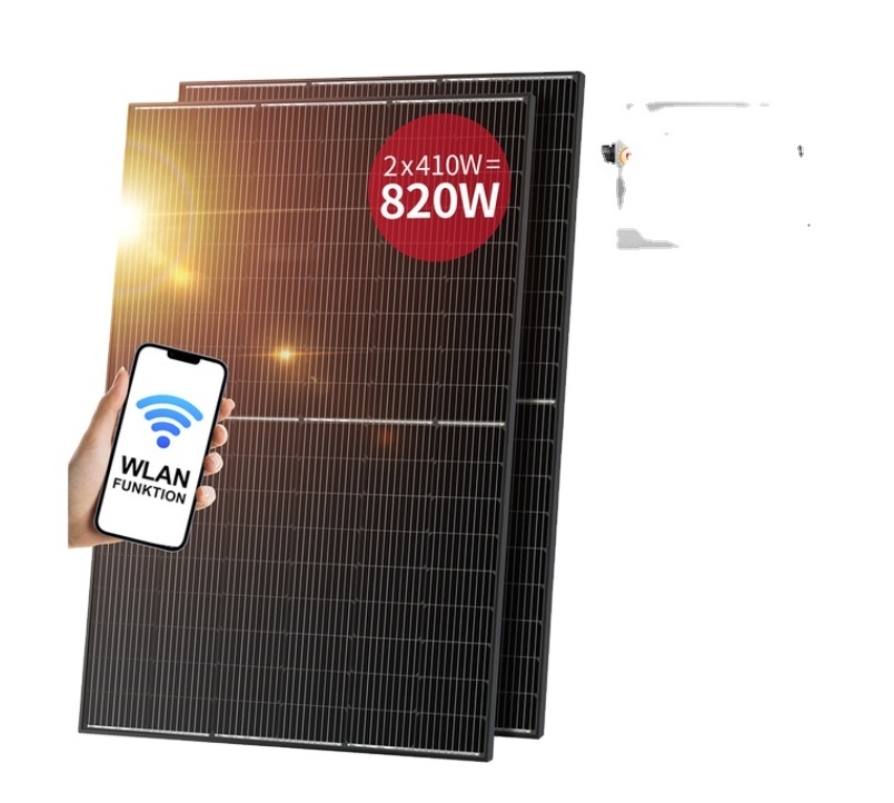 Industrial grade waterproof photovoltaic panel battery pack solar hybrid residential complete power generation system