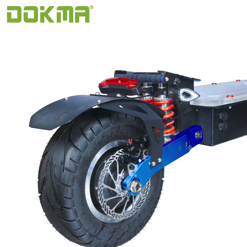 Dokma  D-toursor 13inch  72V 7000W 8000W 10000W offroad 2 wheels 120km long range shining powerful electric scooter