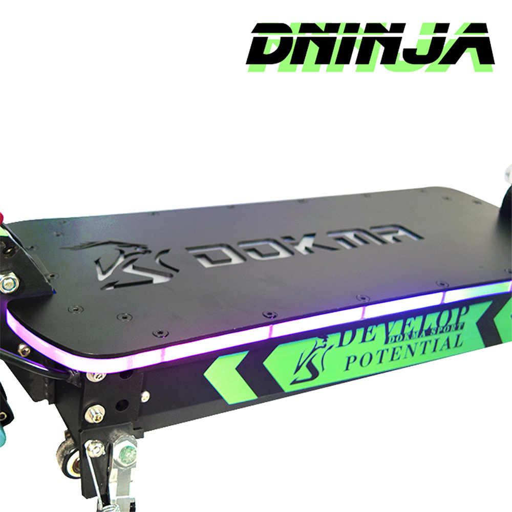 Dokma Dninja 72V 7000W 8000W 90-100km/h electric kick e scooter  hot sale electric scooter dualtron for adult