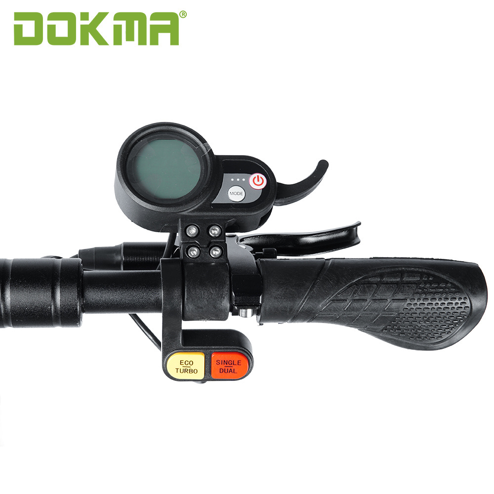 Dokma 8.5 inch DT1 mini moped folding electric scooter with wholesale cheap price 36V 400W single motor for adult and teenagers