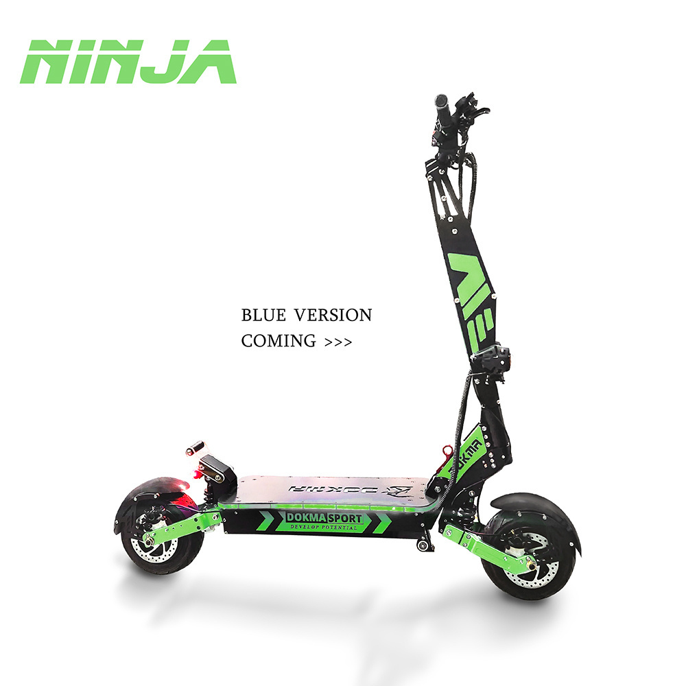 Dokma Dninja 72V 7000W 8000W 90-100km/h electric kick e scooter  hot sale electric scooter dualtron for adult