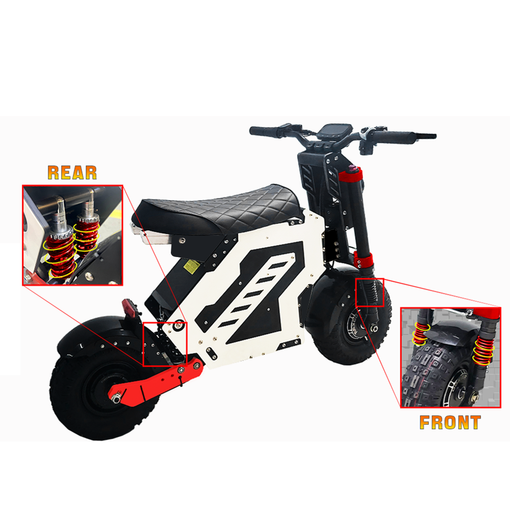 Dokma 14 Inch D-NOVA 52v 60v 72v scooter  40-100km/h hot selling 2024 new model electric scooter motoscooter for adult