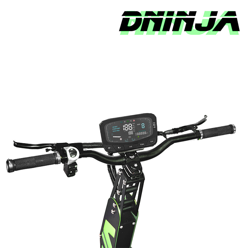 Dokma 72V 8000W 40AH D-Ninja 11 Inch Dual Motor fast powerful Electric Scooters  e Scooter  for Golf