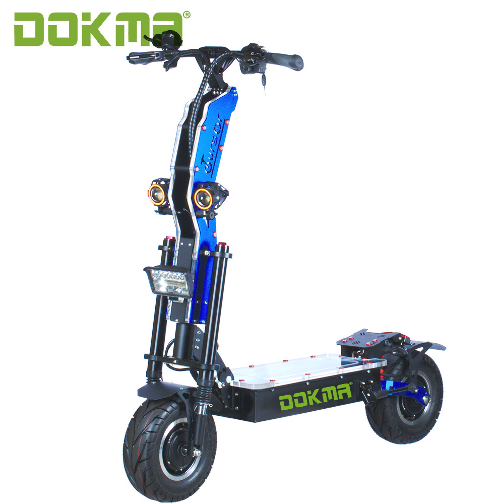 Dokma Dtoursor 14 inch 8000W 200kg on road vacuum tire 13 inch mobility electric scooter for wholesale