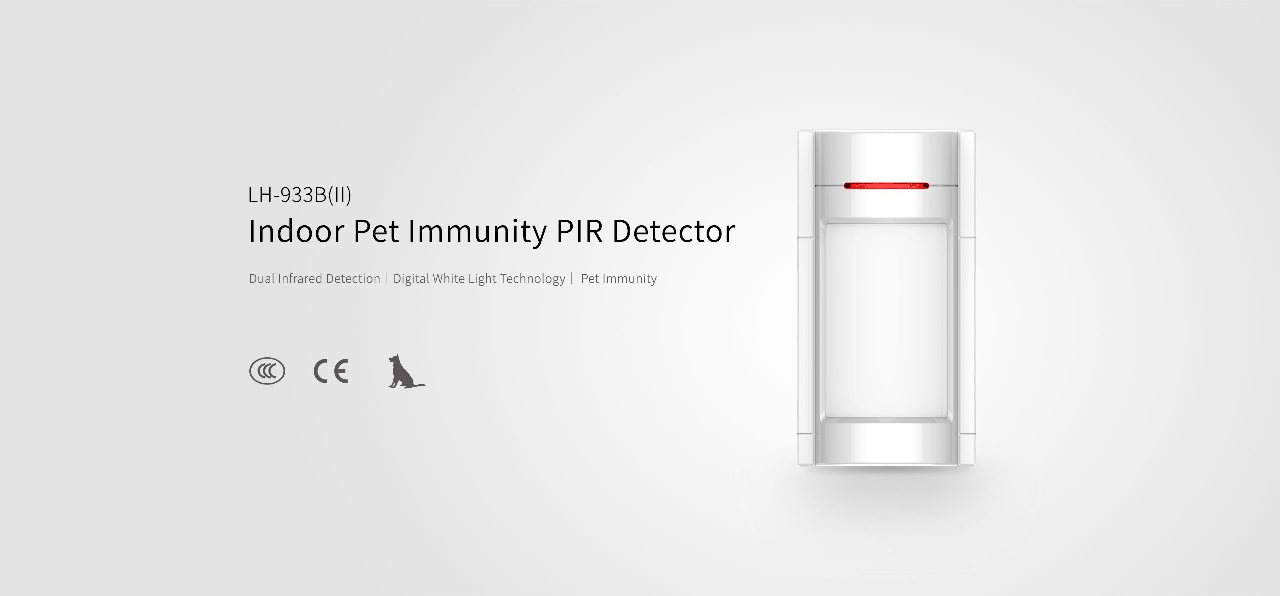 Indoor Pet Immunity PIR Detector