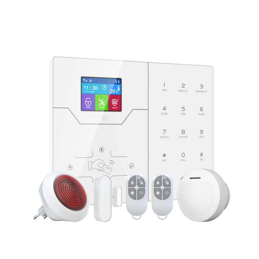 WiFi Camera Support 4G Alarm System For Home Burglar Alarm