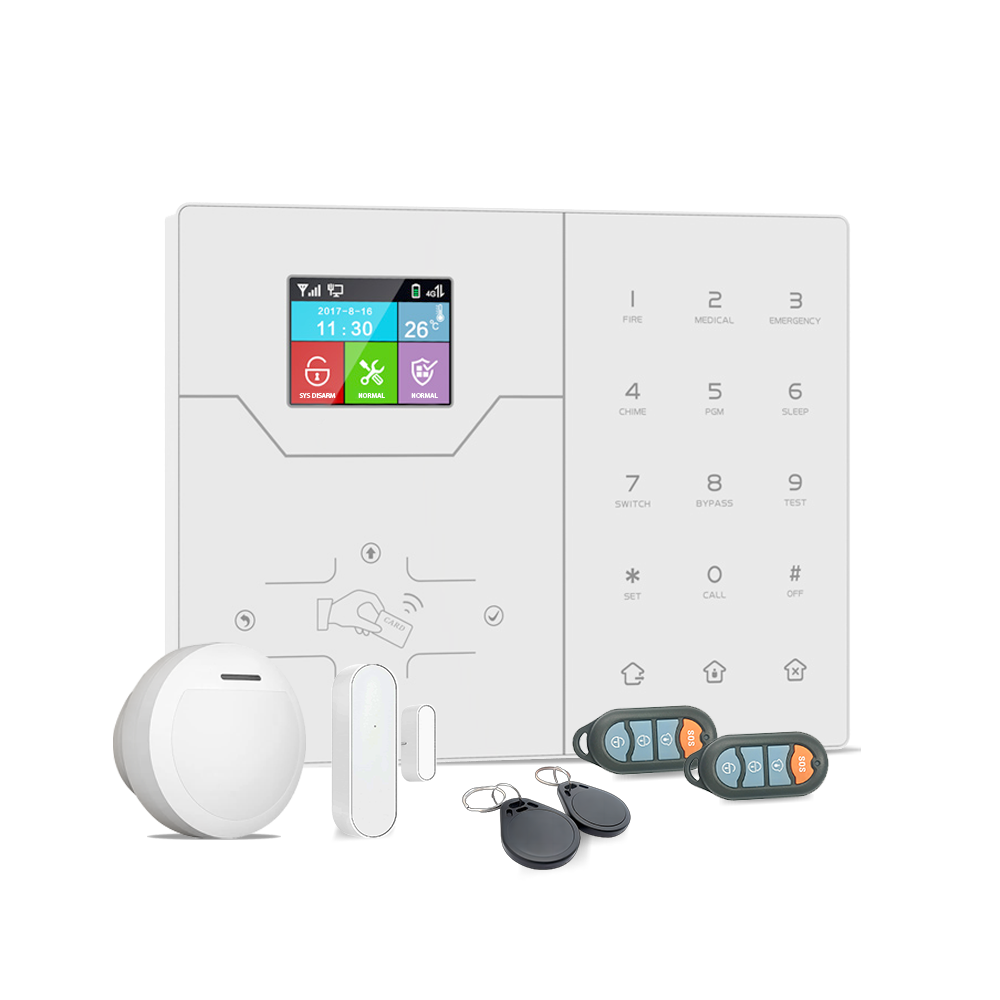 WiFi Camera Support 4G Alarm System For Home Burglar Alarm