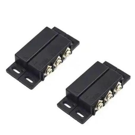 Magnetic Reed Switch, Magnetic Door Switch/Magnetic Contact Switch Normally Open Closed NC NO Door Alarm Window Security