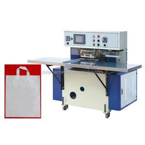 Plastic Soft Loop Handle Welding Machine, Soft Loop Handle Plastic Bag Making Machine