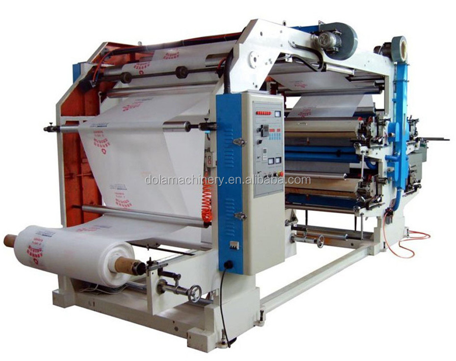 Machine For Printing, 4 Color Flexo Printing Paper Machine, Flexographic Printing Machines For Sale