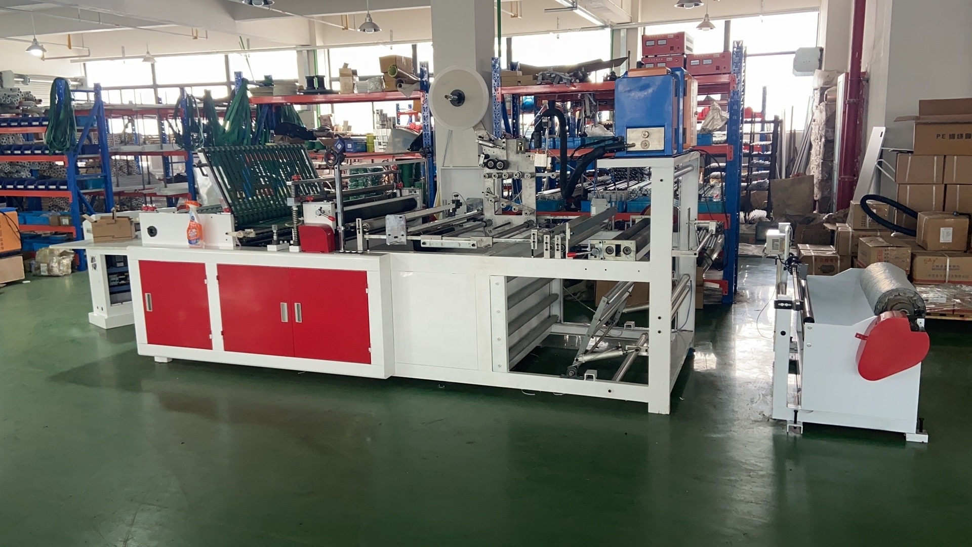 Courier Bags Production Machine, Automatic Mailing Express Courier Plastic Bag Making Machine Price