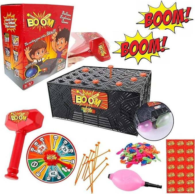 2024 New Explosion balloon Popping Game Whack Balloon Pop Toy for fun Parent-Child Interactive Family Gathering Game