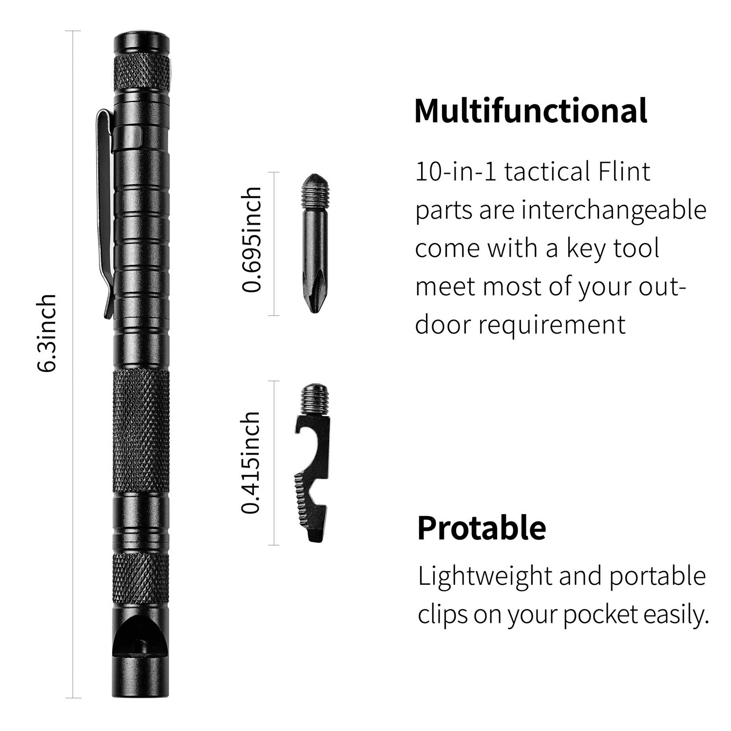 Amazon Hot 2022 New Multipurpose Lighter, Outdoor Equipment Tactical Pen