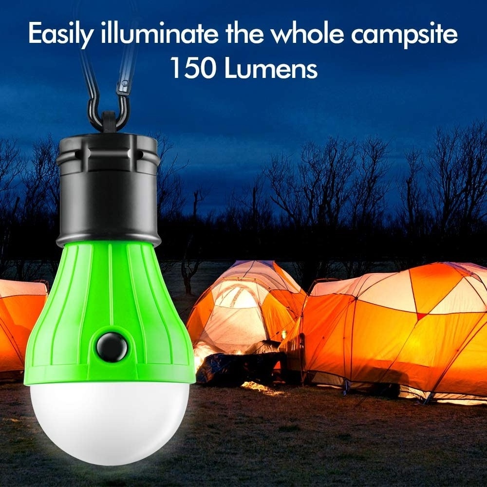 Tent Lamp Portable LED Tent Light 4 Packs Clip Hook Emergency Lights Camping Equipment for Camping Hiking