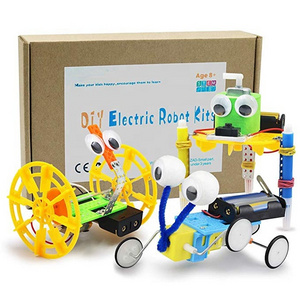 Electric Motor Robotic Science Kits, DIY STEM Toys for kids, Building Science Experiment Kits for Boys and Girls