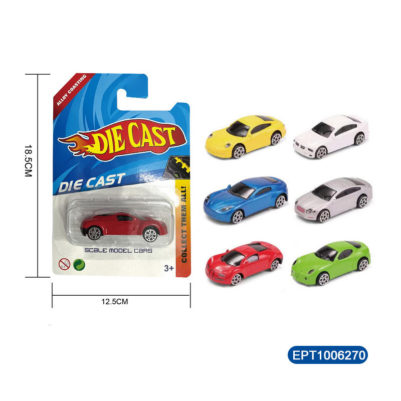 EPT 1:64 Hot Selling Alloy Diecast Mini Car Matchbox Die Cast Toddler Small Promotion Toys Dollar Items Wheels Car Toy Metal