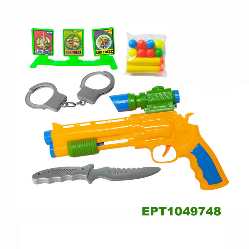 EPT Promotion 1 Dollar Items Toys Soft Bullet Ball Dart Gun Toy Kid Mini Gun Toy