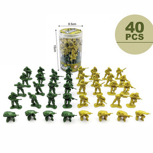 Dollartoys Promotional Military 40Pcs Force Kids Soldier Toys Set