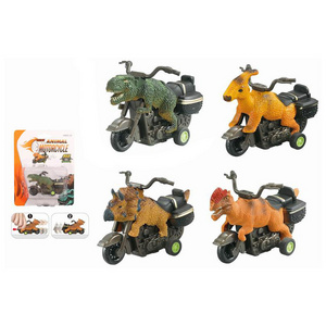 EPT Small Pull Back Motorcycle Promocional Juguetes Animal Toys Under 1 Dollar Items Girls Mini Dinosaur Car Toy